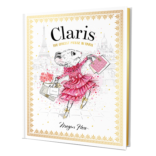 Claris The Chicest Mouse in Paris Stationery Set